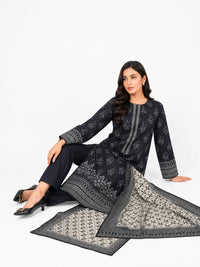 Noor-E-Bano Stitched 3-Piece Printed Lawn Suit